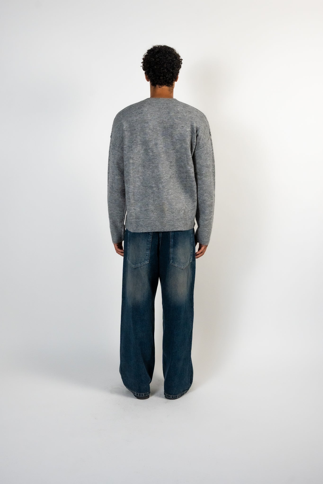 MOHAIR 'SIGNATURE' KNIT SWEATER