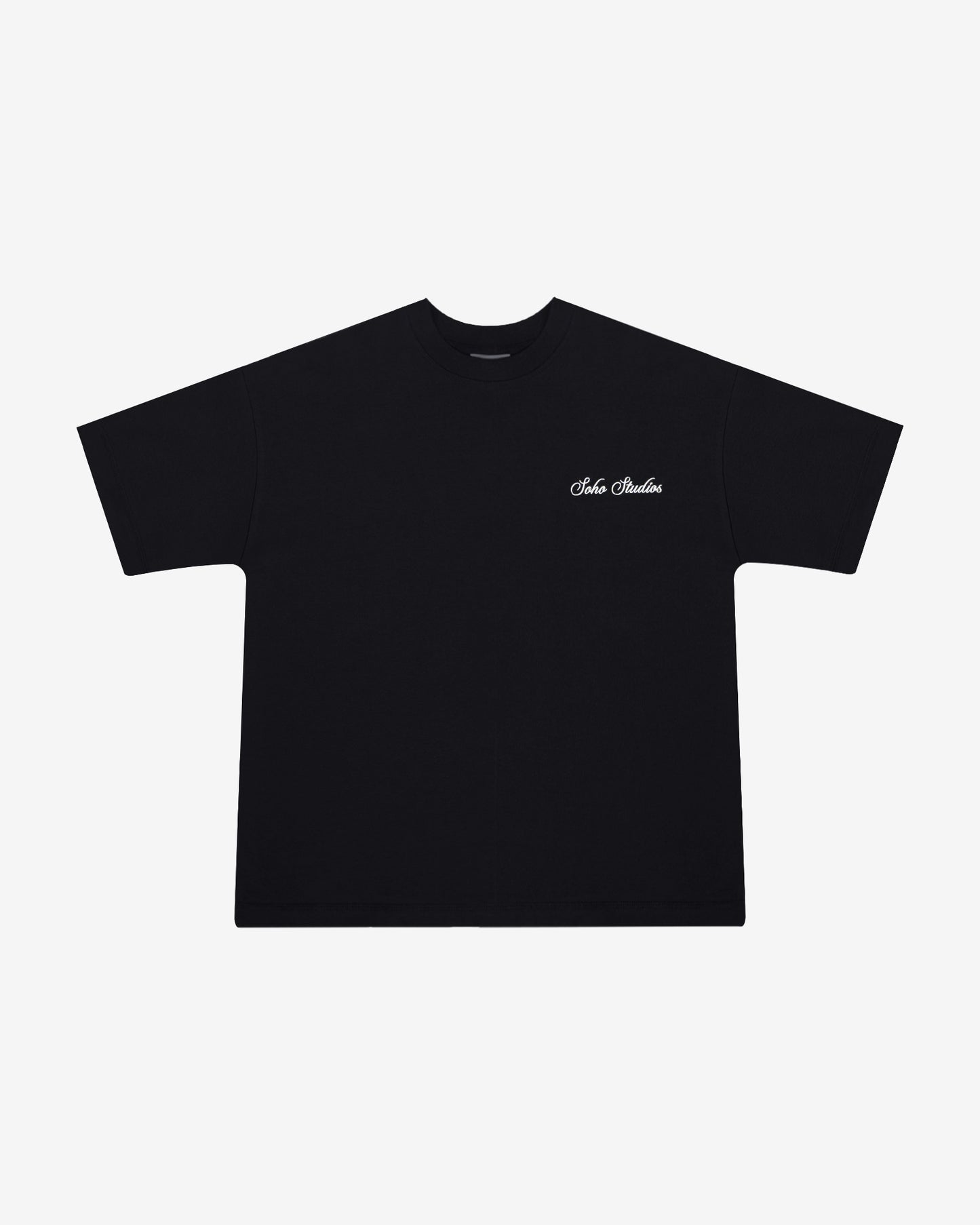 VINTAGE BLACK 'SIGNATURE' T-SHIRT